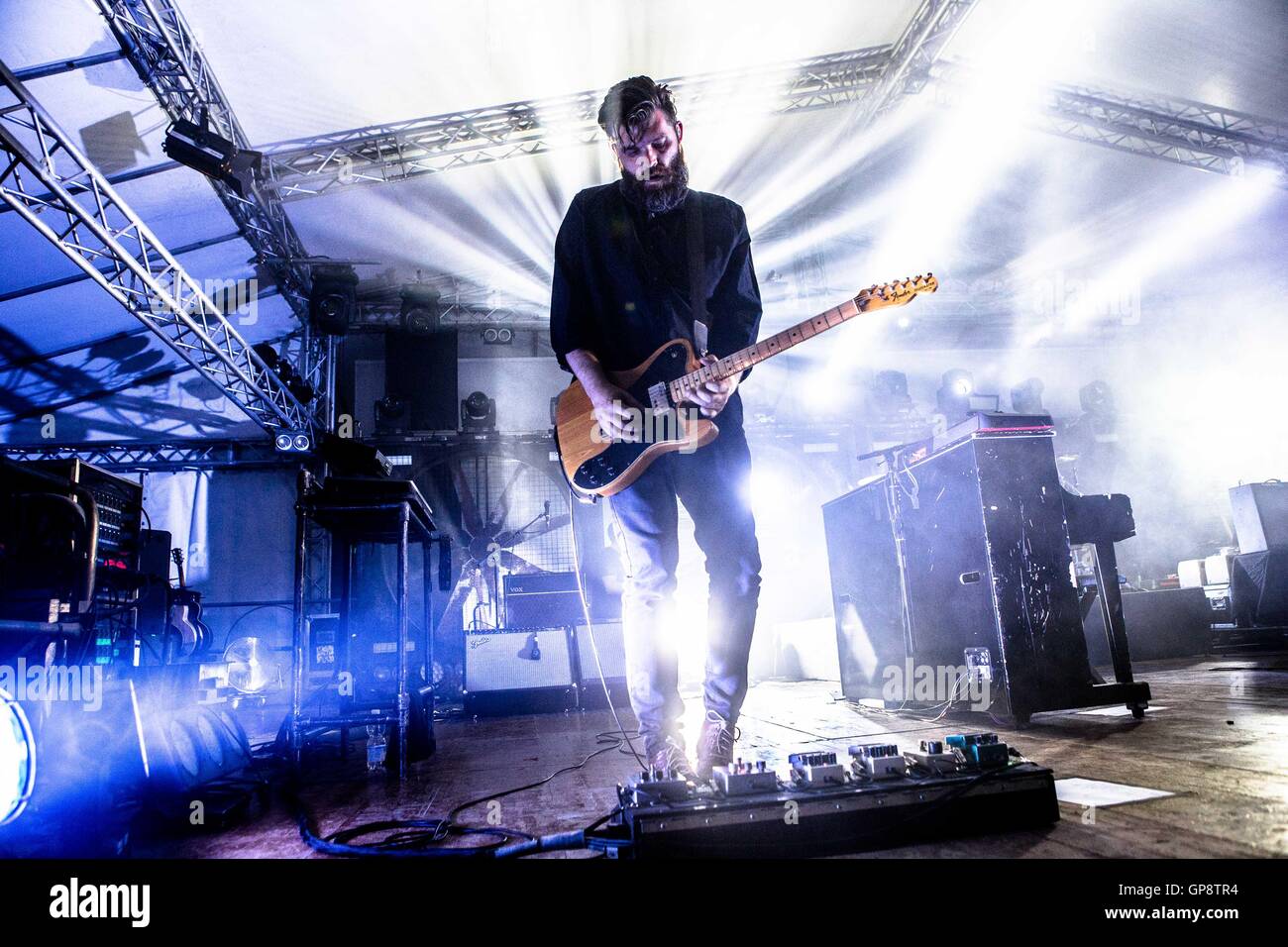 Mailand, Italien. 2. September 2016. Editoren führt live auf Circolo Magnolia in Mailand, Italien, am 2. September 2016 Credit: Mairo Cinquetti/Alamy Live News Stockfoto