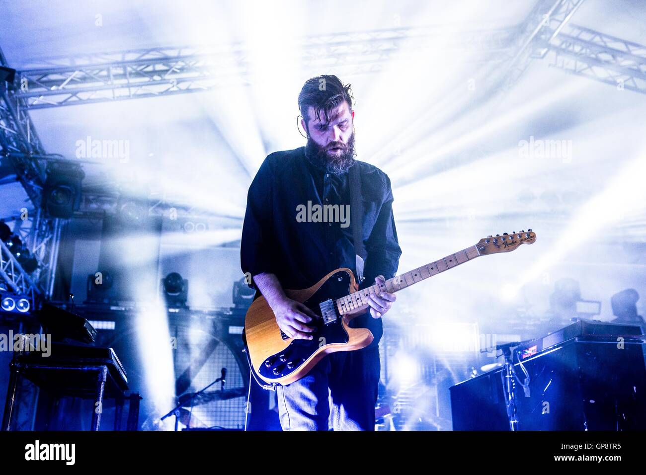 Mailand, Italien. 2. September 2016. Editoren führt live auf Circolo Magnolia in Mailand, Italien, am 2. September 2016 Credit: Mairo Cinquetti/Alamy Live News Stockfoto