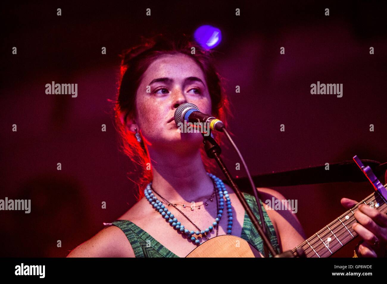 Mailand, Italien. 2. September 2016. Flo Morrissey führt live auf Circolo Magnolia in Mailand, Italien, am 2. September 2016 Credit: Mairo Cinquetti/Alamy Live News Stockfoto