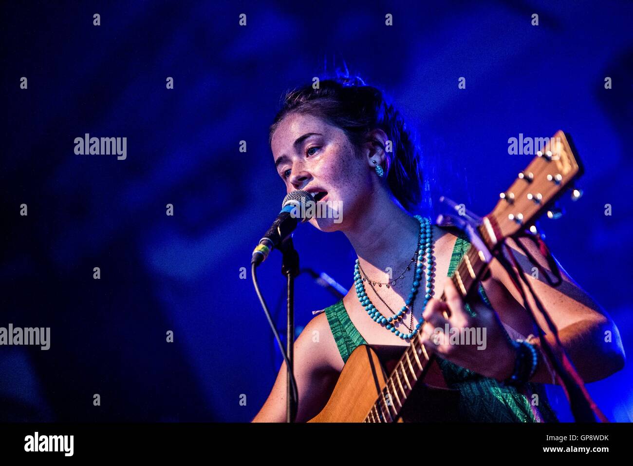 Mailand, Italien. 2. September 2016. Flo Morrissey führt live auf Circolo Magnolia in Mailand, Italien, am 2. September 2016 Credit: Mairo Cinquetti/Alamy Live News Stockfoto