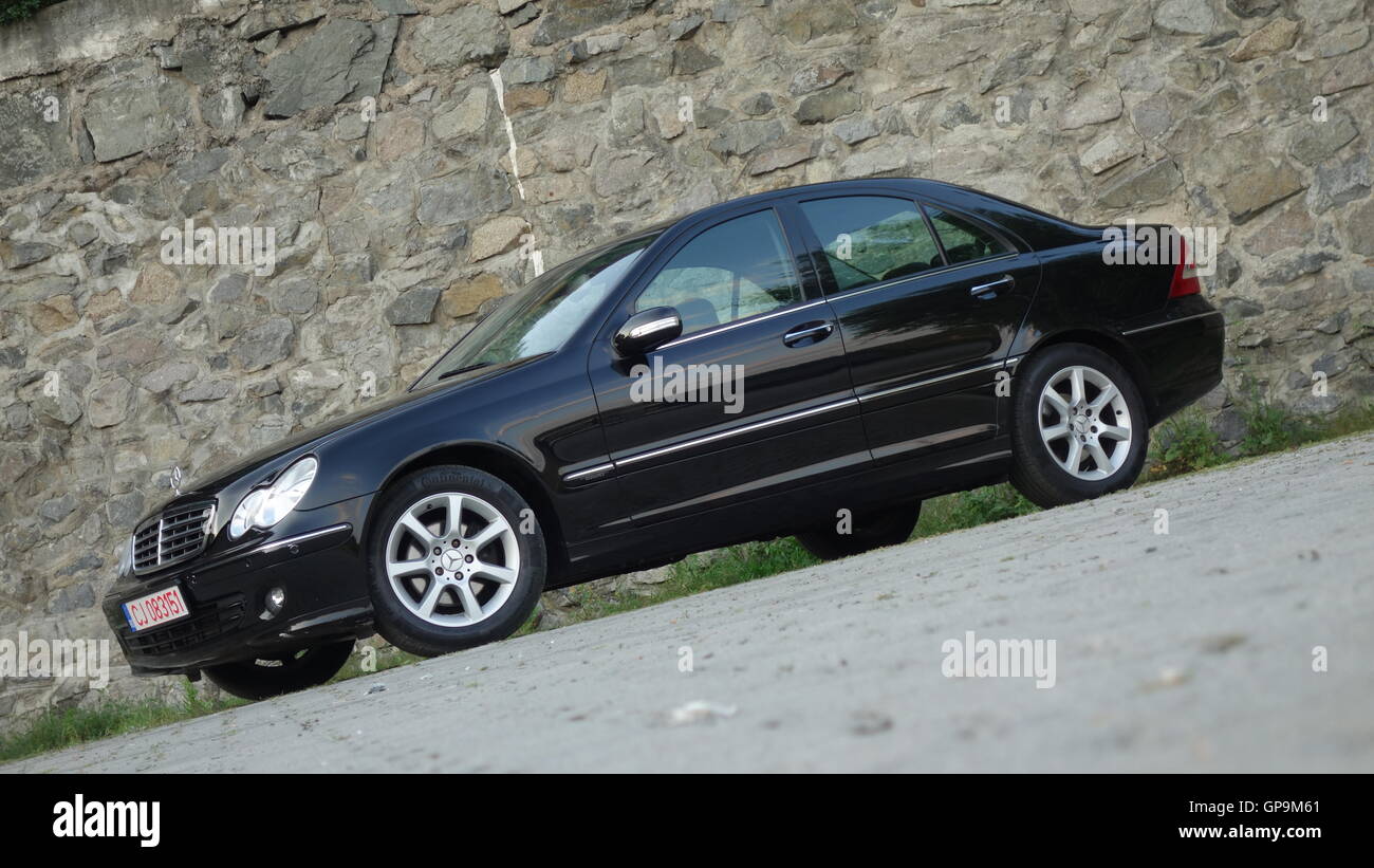 Mercedes C Klass - W203 - Elegance - Chrom Stockfoto