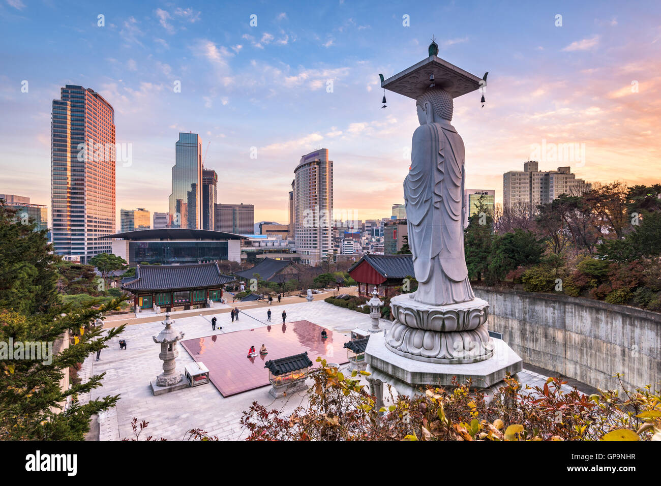 Seoul City korea Stockfoto