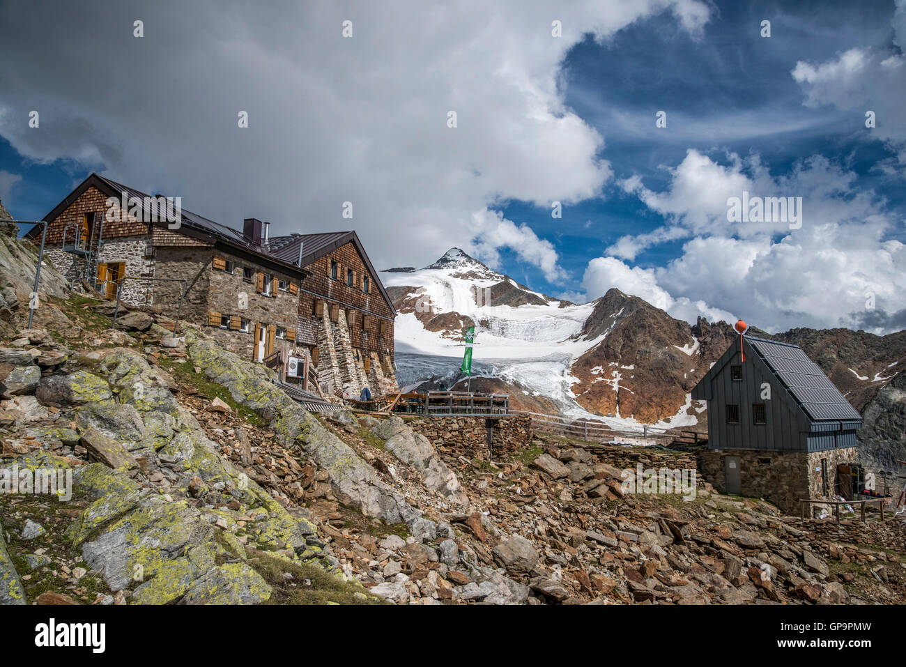 Hildesheimer HütteBerghütte Stockfotografie Alamy