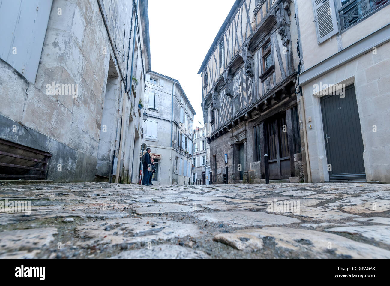 Die Stadt Cognac in der Charente, Frankreich Stockfoto