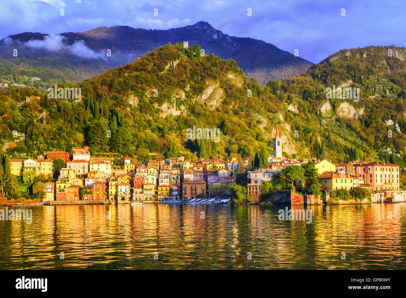 Menaggio, Comer See, Italien Stockfoto