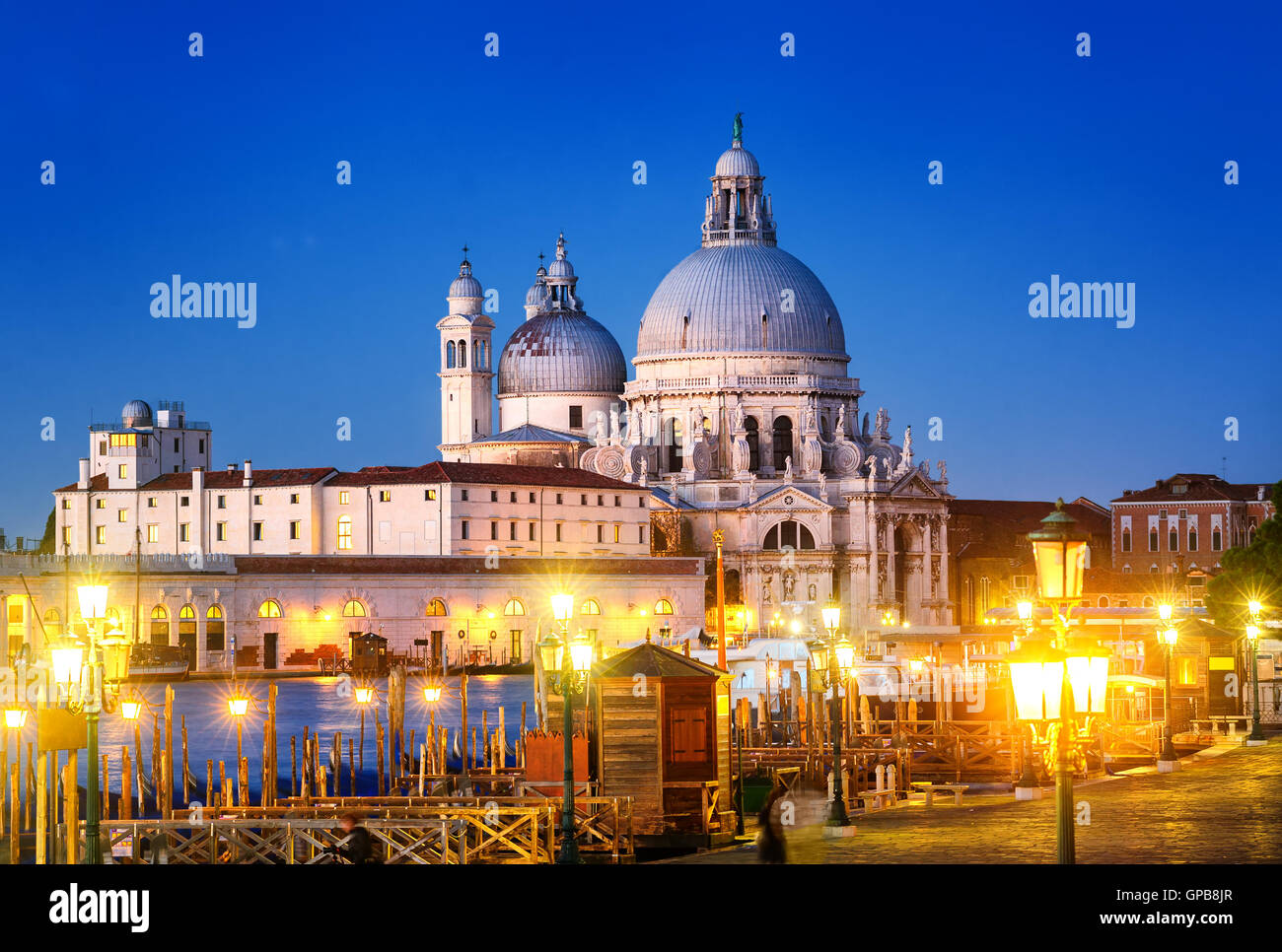 Santa Maria della Salute, Venedig, Italien Stockfoto