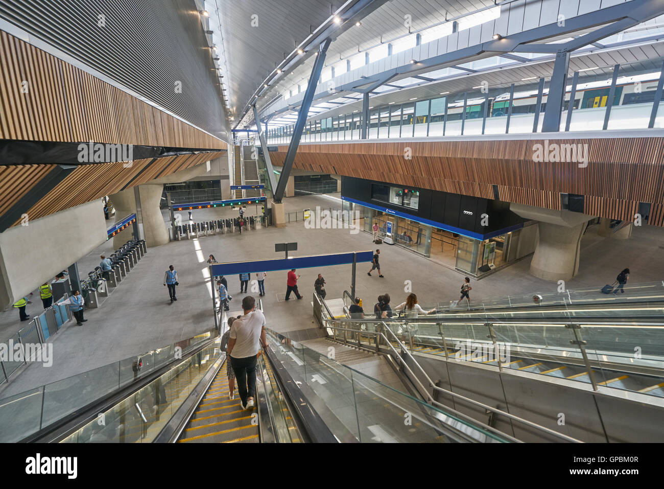 neue Halle, London Bridge Station Stockfoto
