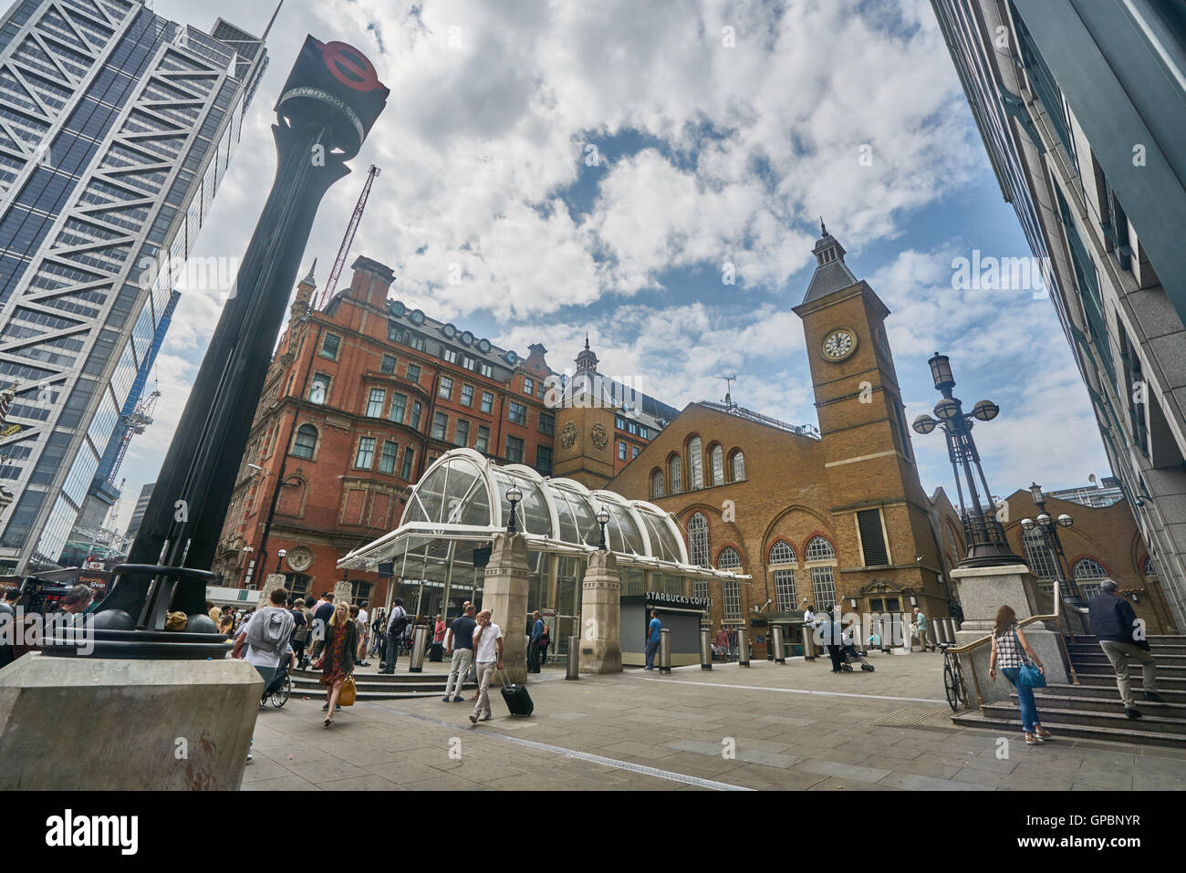 Liverpool Street Station, London Stockfoto