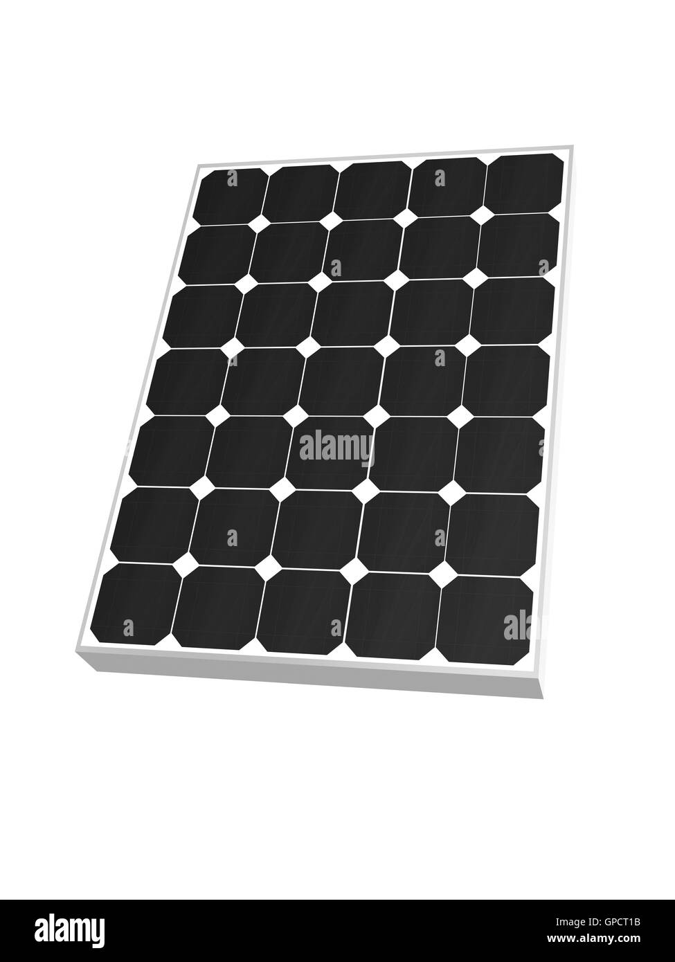 Solar-Panels Stockfoto