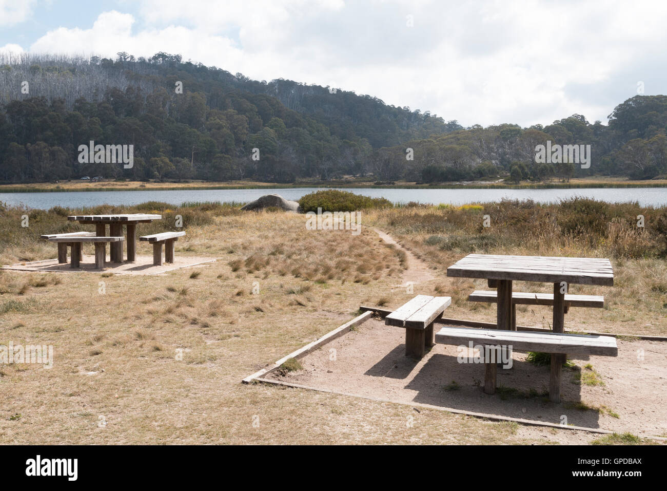 Lake Catani Picknick und Tag Besucherbereich Stockfoto