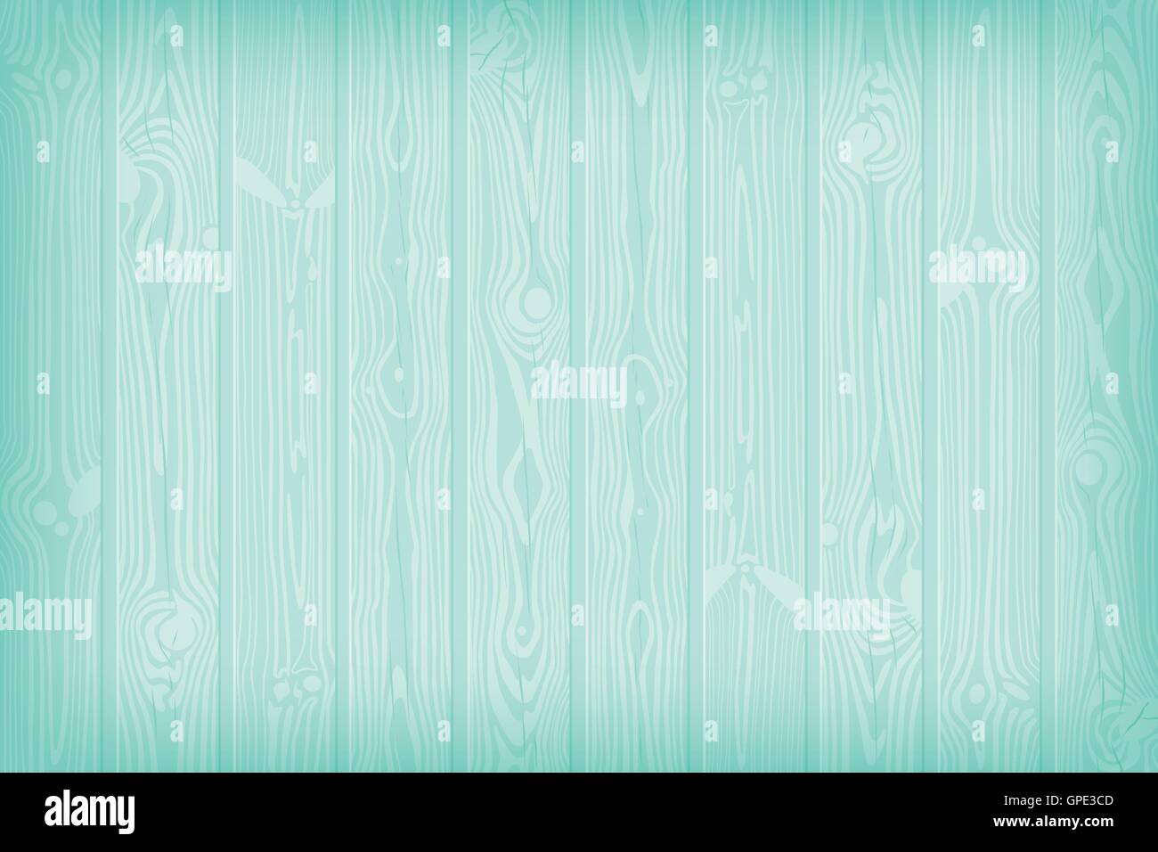 Blau strukturiert hölzernen Hintergrund mit Äste und Risse Sommer-Vektor-illustration Stock Vektor