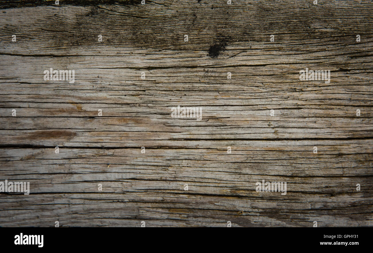 Holzstruktur. Hintergrund alte Platten Stockfoto