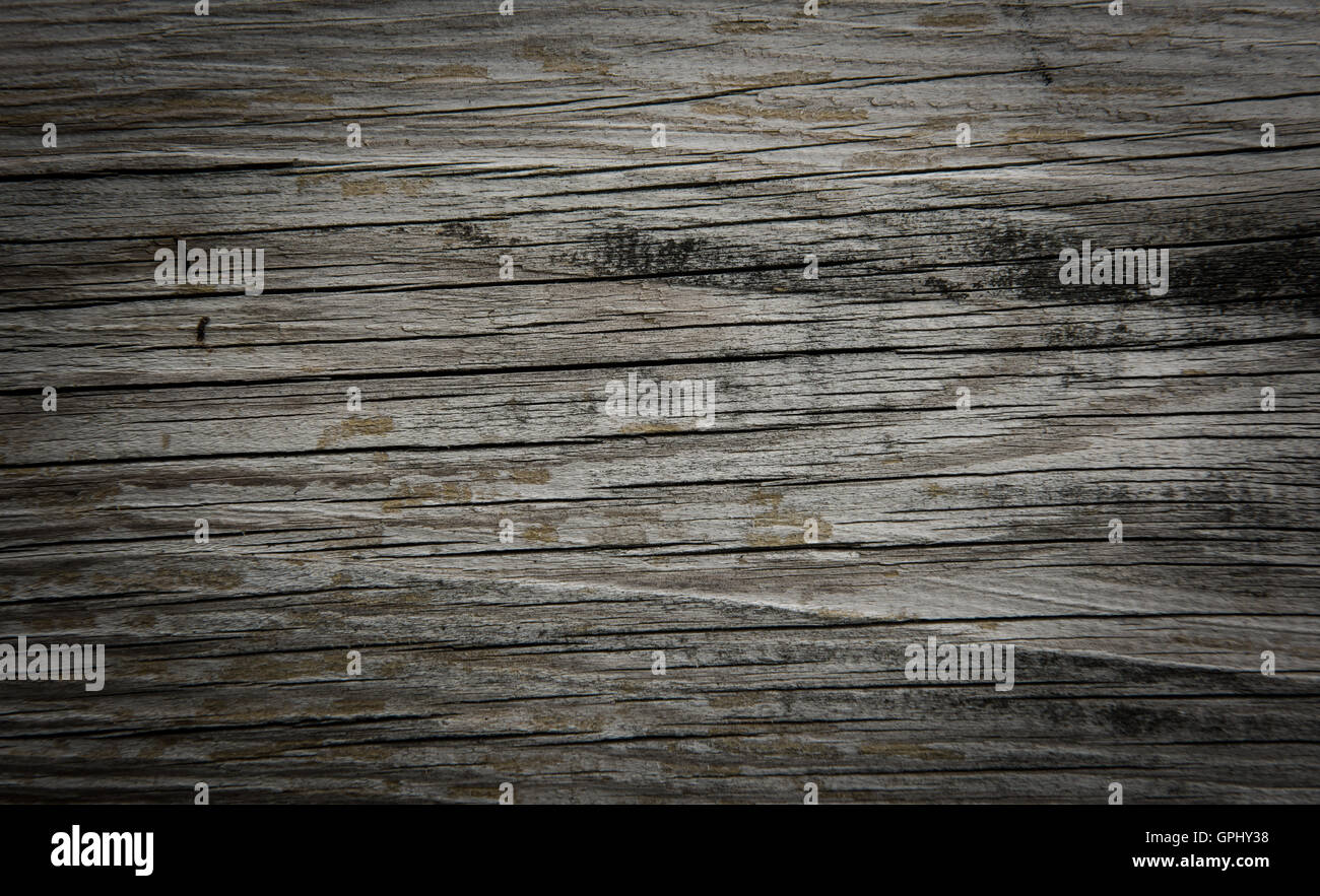 Holzstruktur. Hintergrund alte Platten Stockfoto