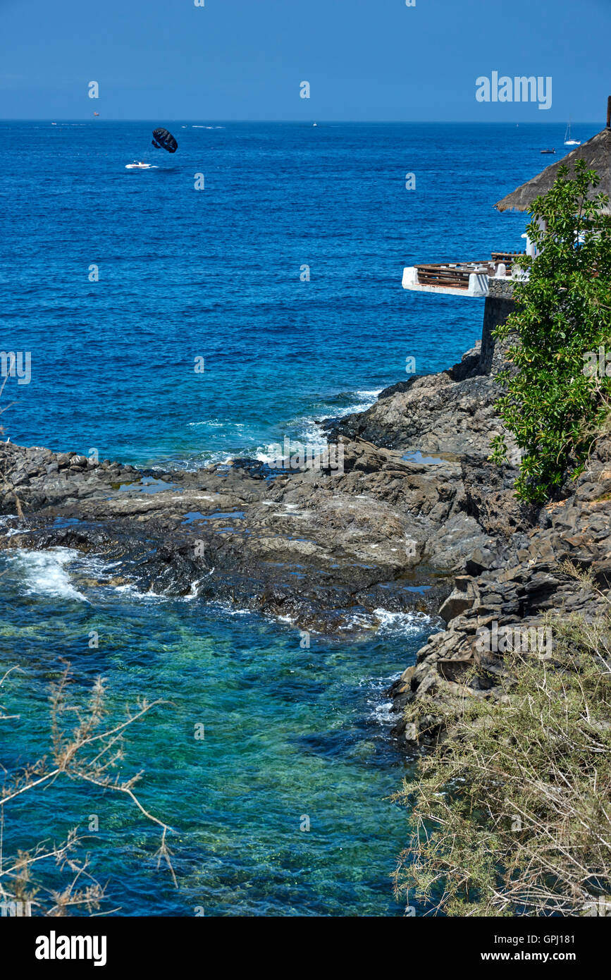 Hotel Jardin Tropical, Costa Adeje Teneriffa Stockfoto