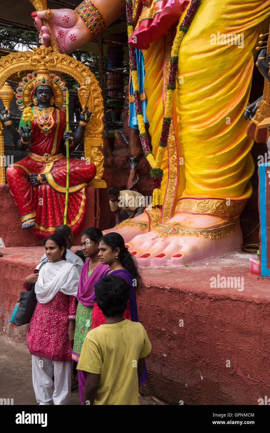 Höchsten Ganesh Idol in Hyderabad Stockfoto