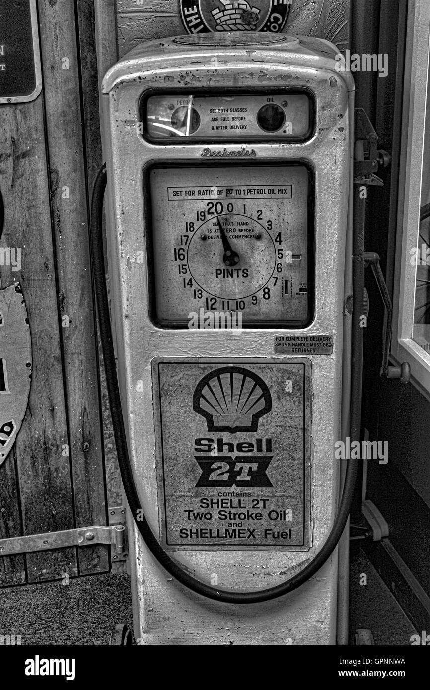 Zapfsäule Stockfoto