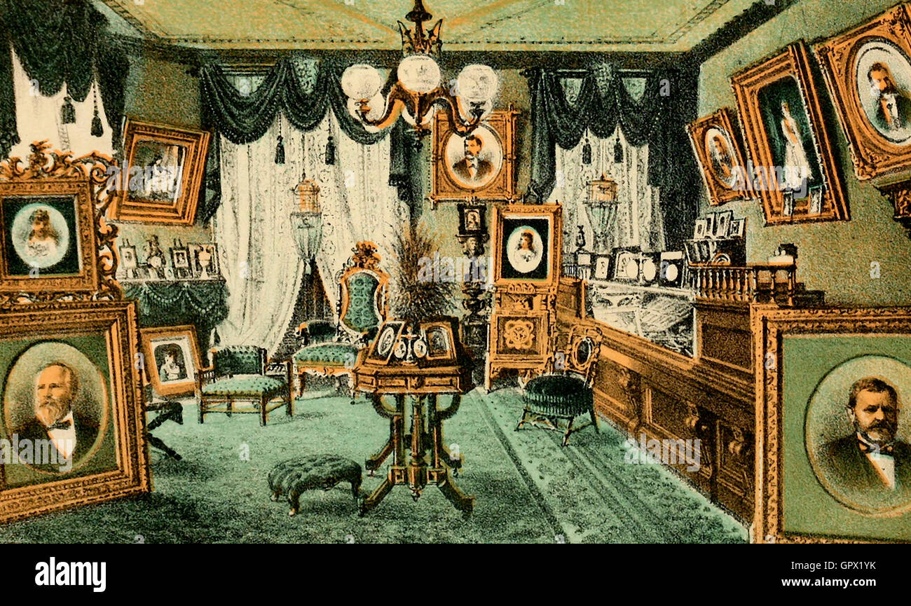 Taber es fotografische Stube, San Francisco, Kalifornien, ca. 1902 Stockfoto