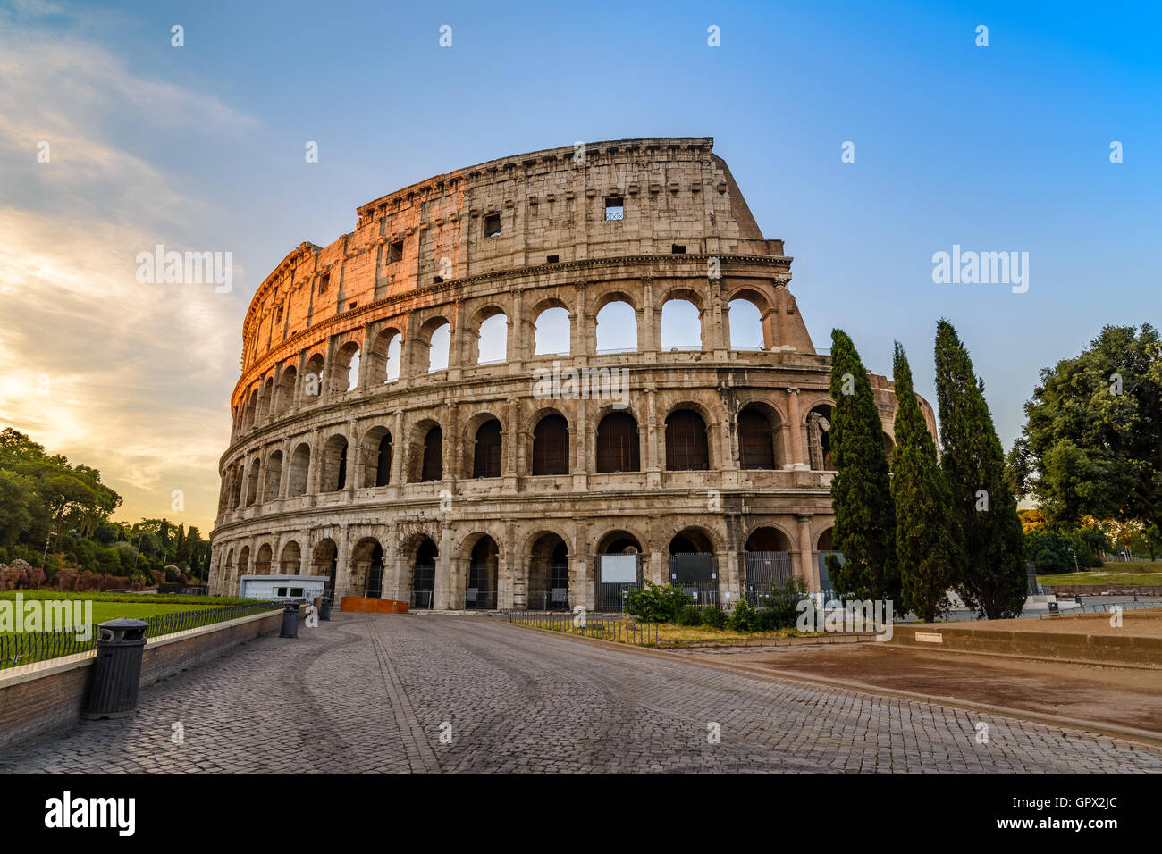 Kolosseum, Rom, Italien Stockfoto