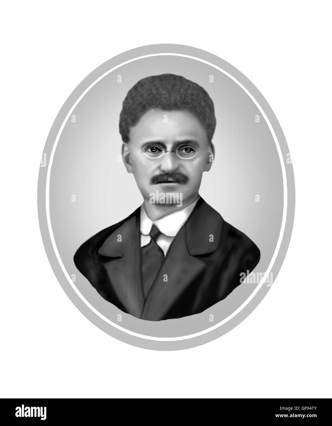 Leon Trotsky, 1879-1940 kommunistischer Führer Stockfoto