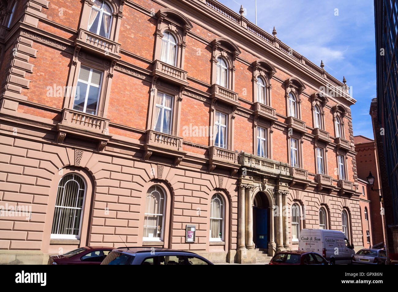 Louth Rathaus von Pearson Bellamy, 1854, Eastgate, Louth, Lincolnshire, England Stockfoto