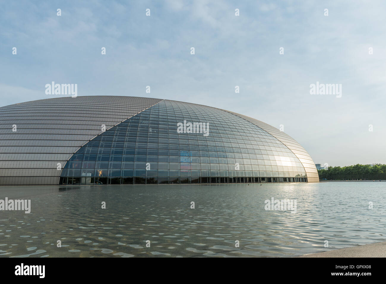 Nationales Zentrum für darstellende Künste in Peking, China. Stockfoto