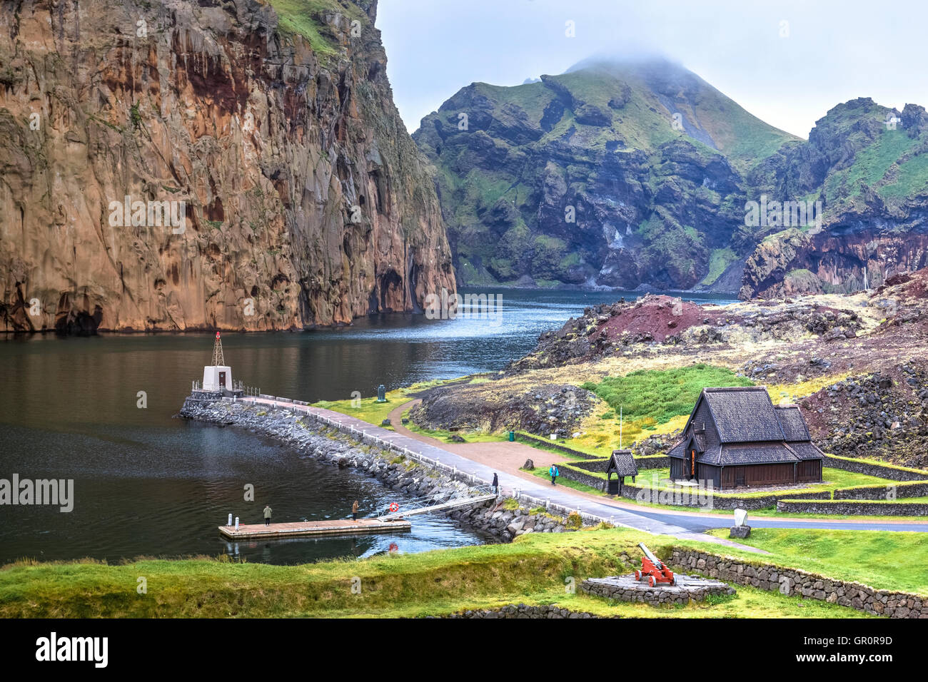 Stabkirche Heimaey, Vestmannaeyjabaer, Heimaey, Vestmannaeyjar, Island