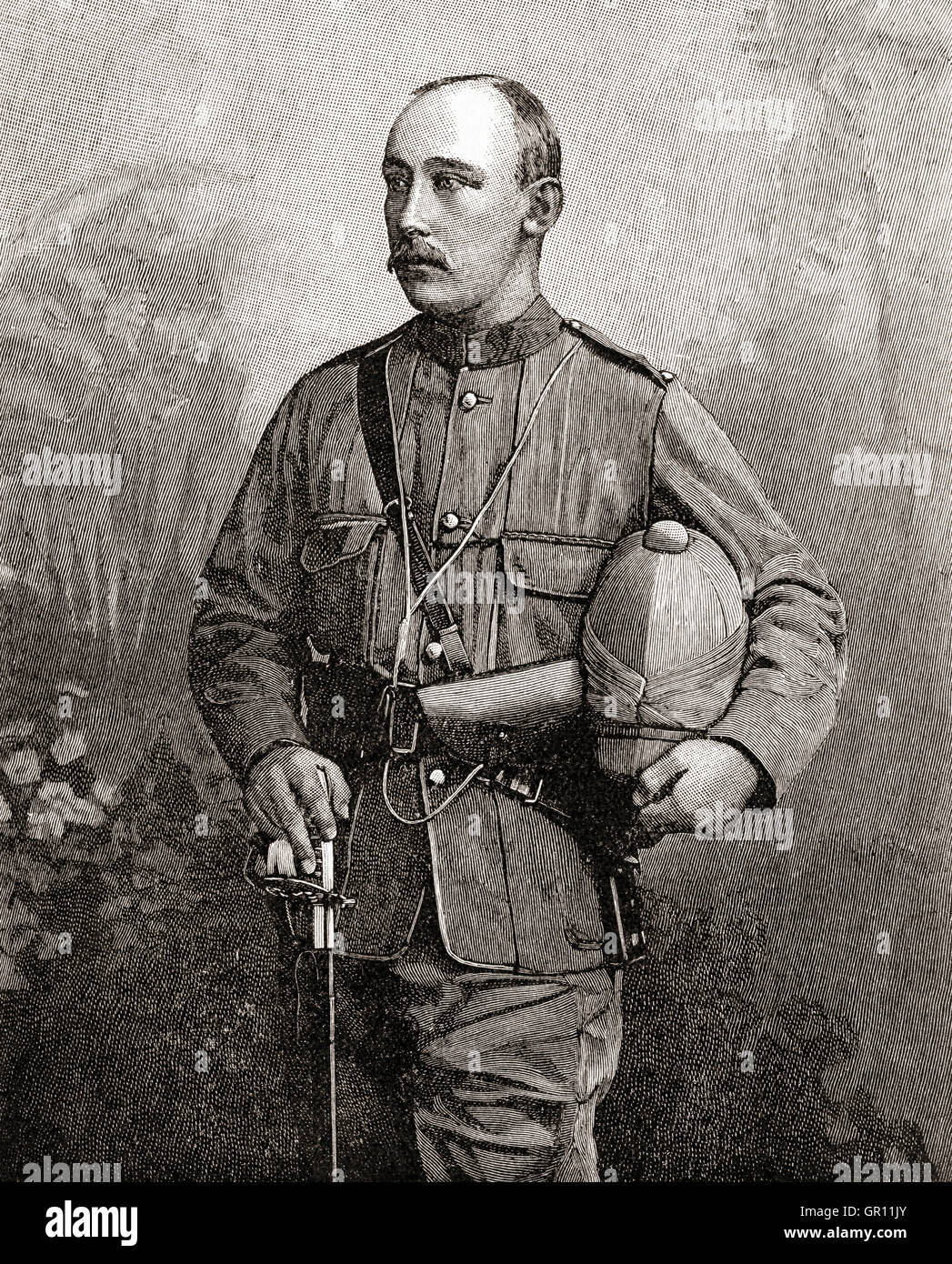 Prinz Christian Victor von Schleswig-Holstein, 1867 – 1900.  Ältester Sohn von Prinzessin Helena, dritte Tochter von Königin Victoria. Stockfoto