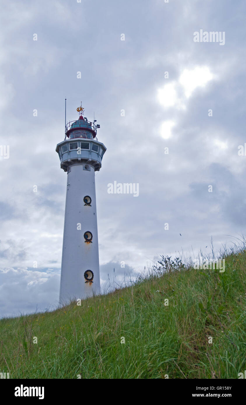 J.C.J. van Speijk Leuchtturm, Egmond Aan Zee, Noord-Holland Stockfoto