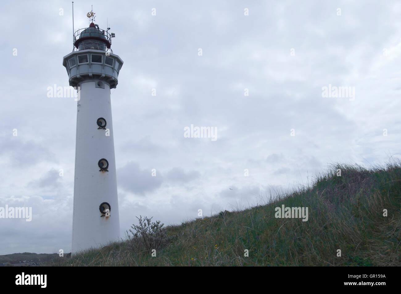 J.C.J. van Speijk Leuchtturm, Egmond Aan Zee, Noord-Holland Stockfoto