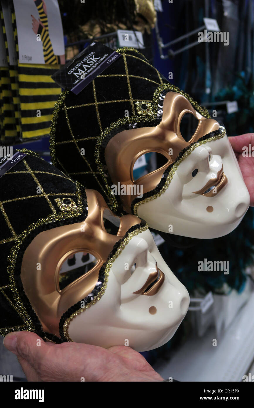 Party City Store Interieur, NYC Stockfoto