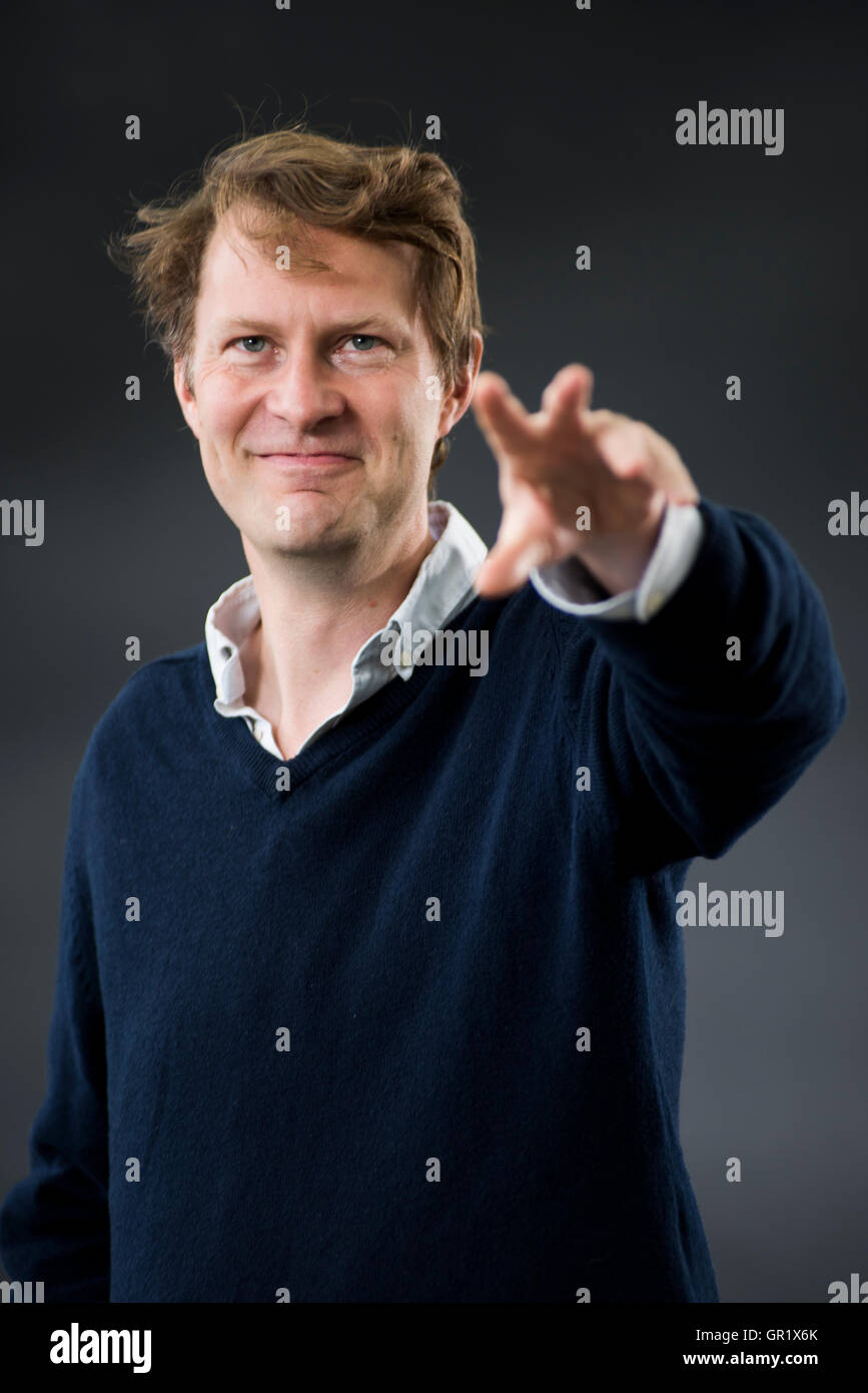 Britischer Journalist Luke Harding. Stockfoto