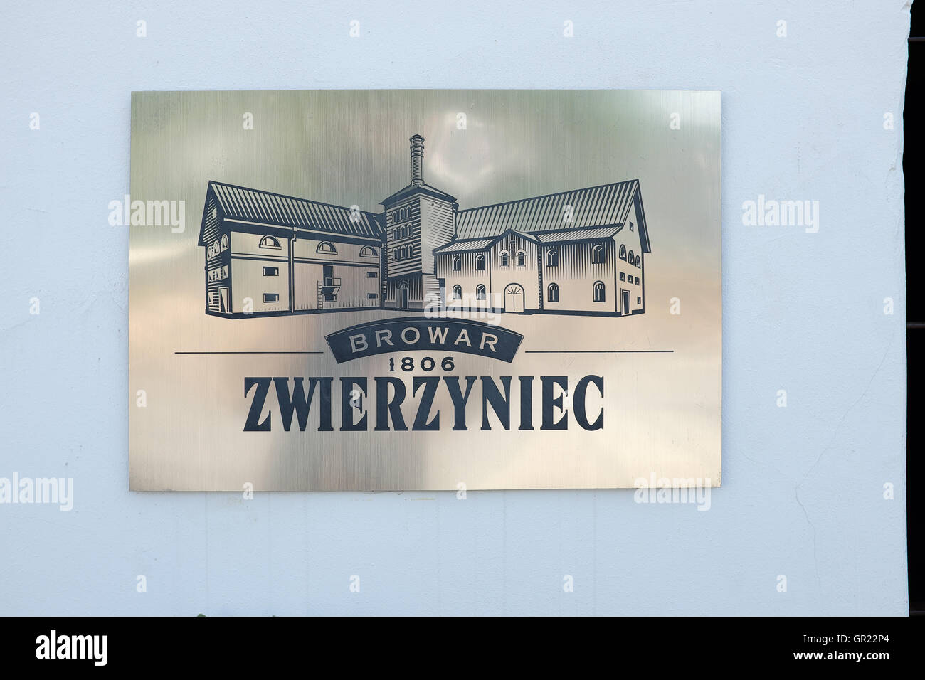 Brauereien in Zwierzyniec, Polen, Roztocze Europa Stockfoto