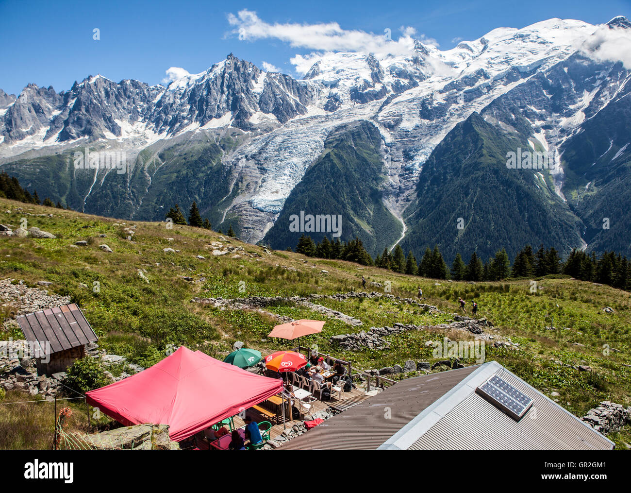 Les Houches Stockfoto