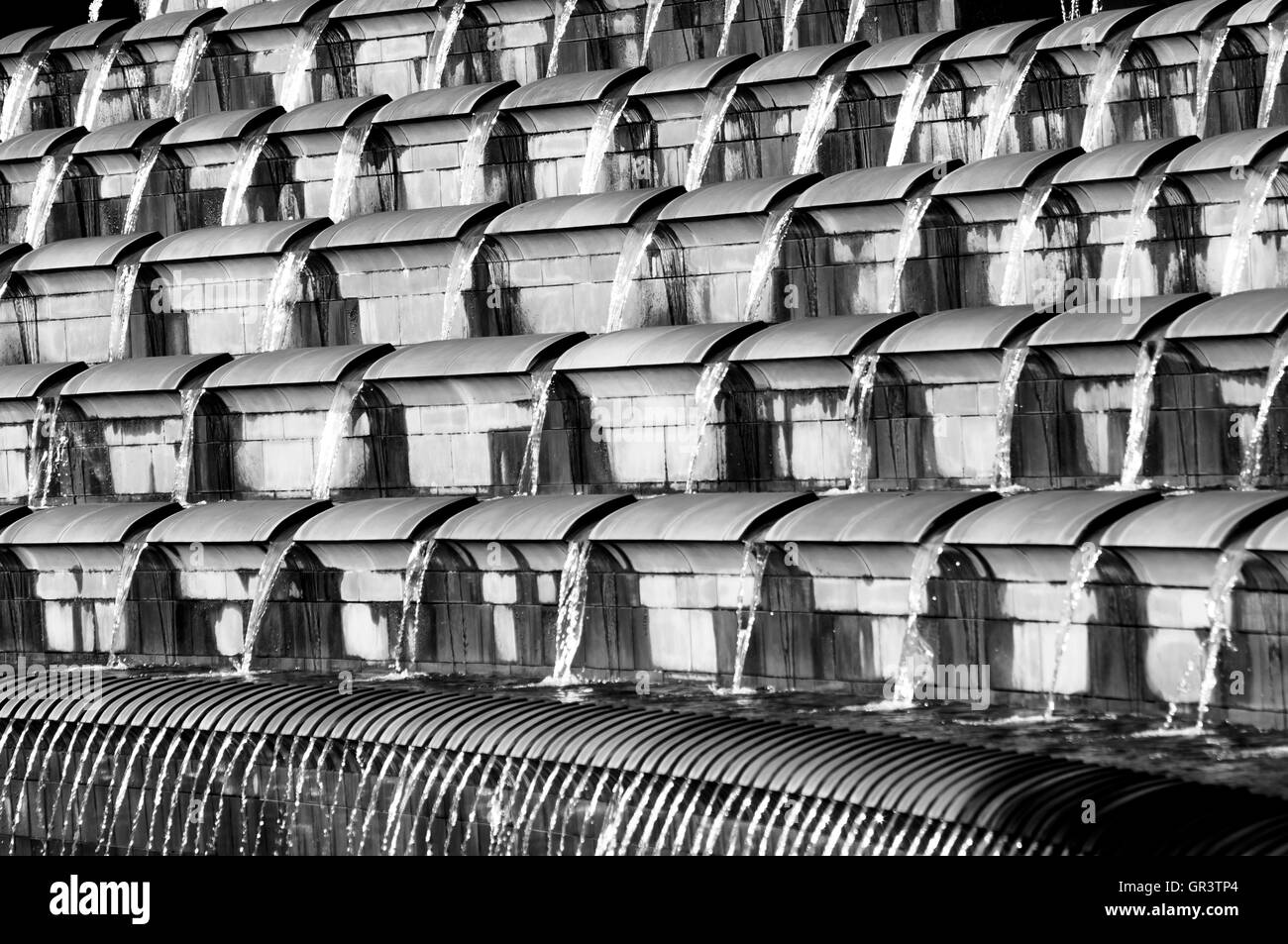 Bahnhof Sheffield - Brunnen Stockfoto