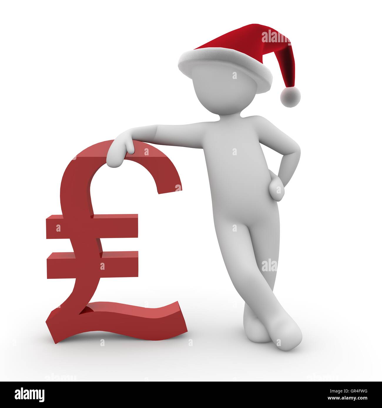 Weihnachten-Pfund Stockfoto