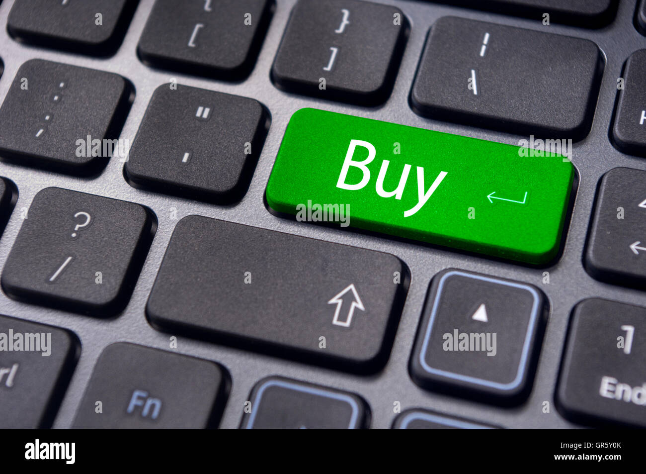 Konzepte für Online-shopping oder Börse kaufen Stockfoto