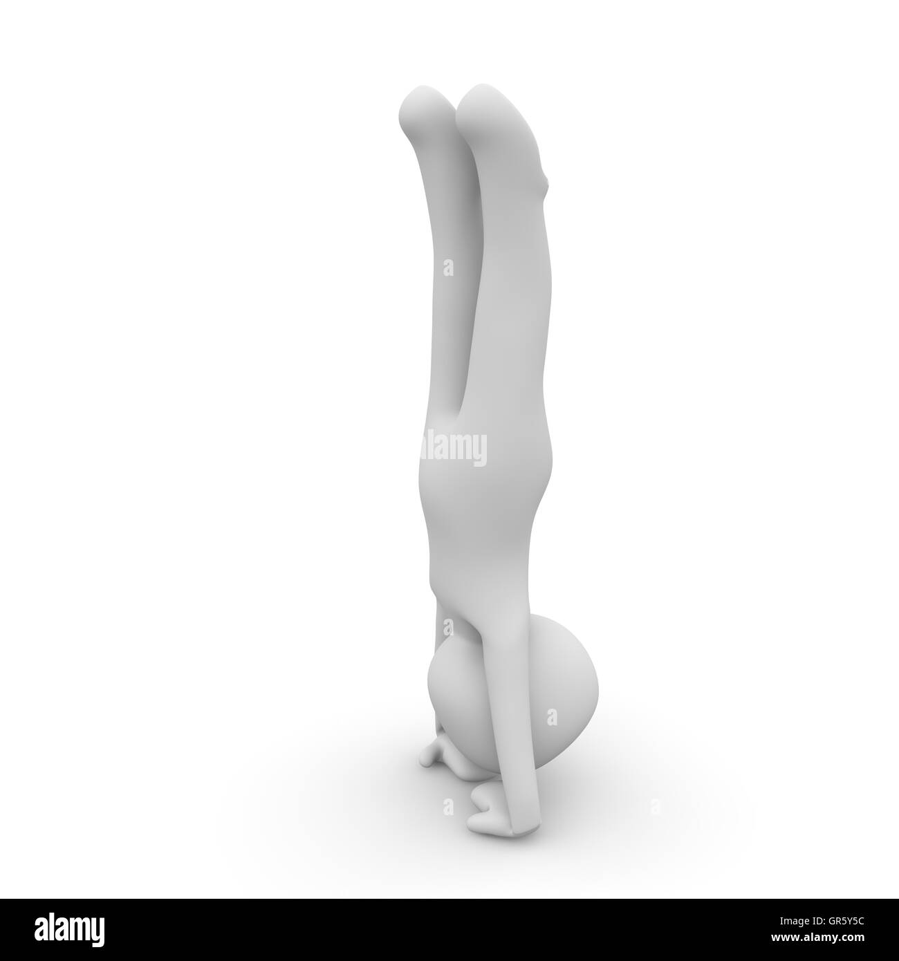 Handstand 3 Stockfoto