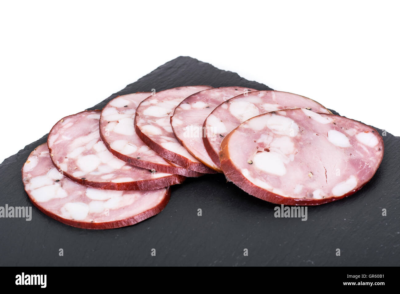 Österreichische Wurst Stockfoto