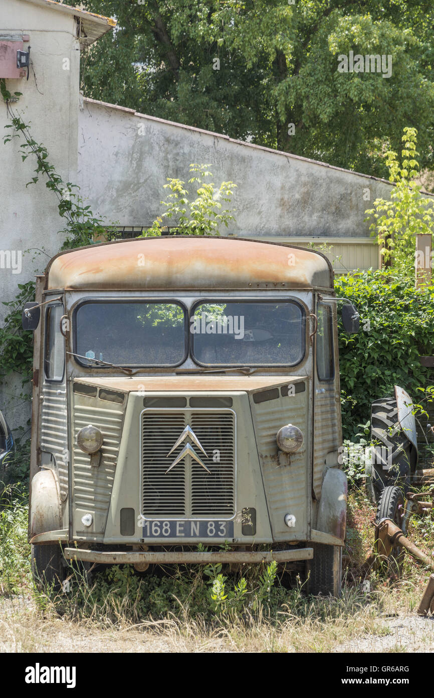 Alten Bus Stockfoto