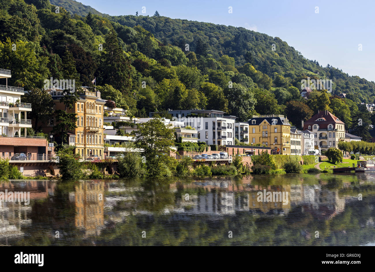 Wohnen in Heidelberg Stockfoto