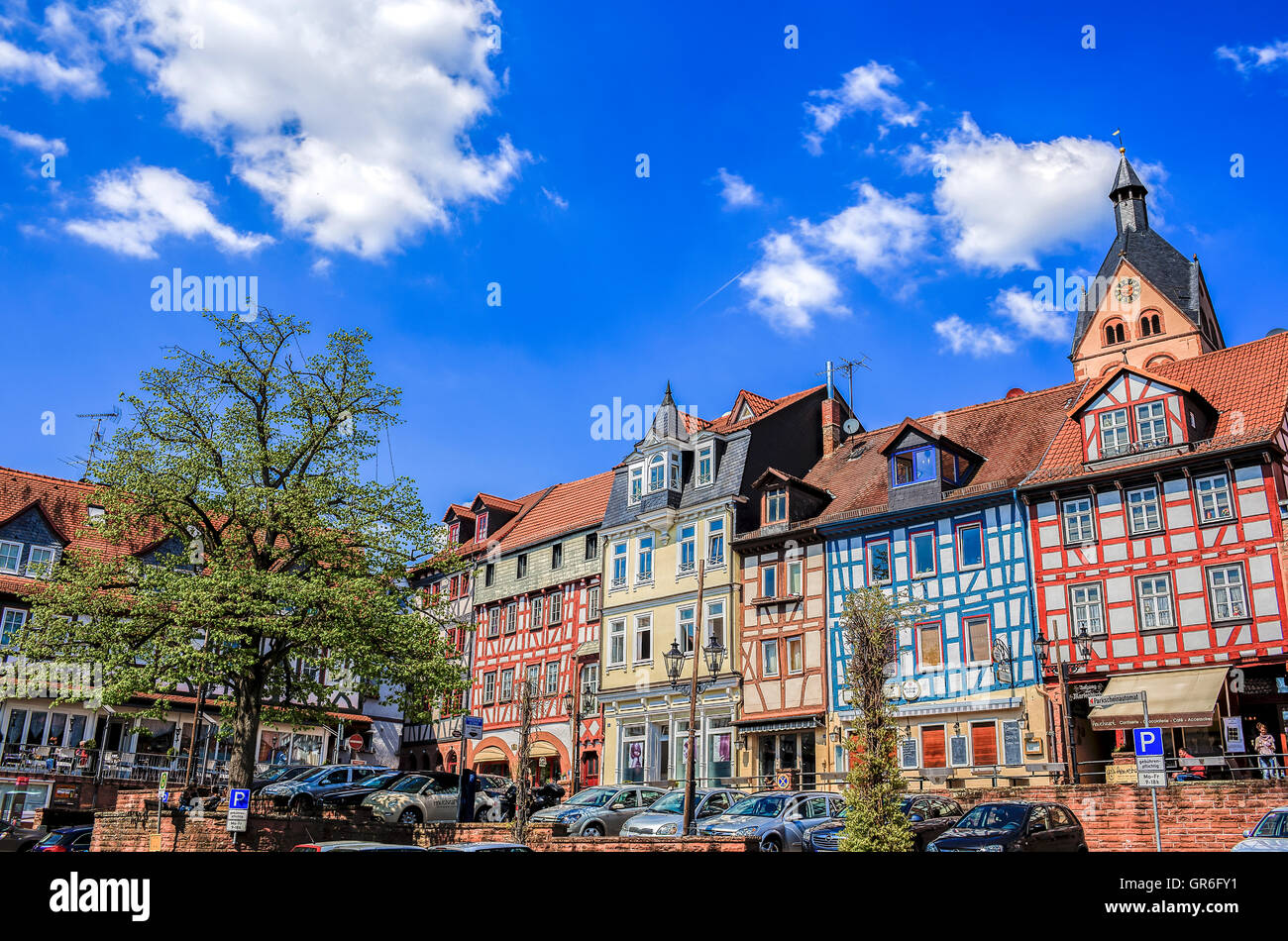 Gelnhausen In Deutschland Stockfotografie Alamy