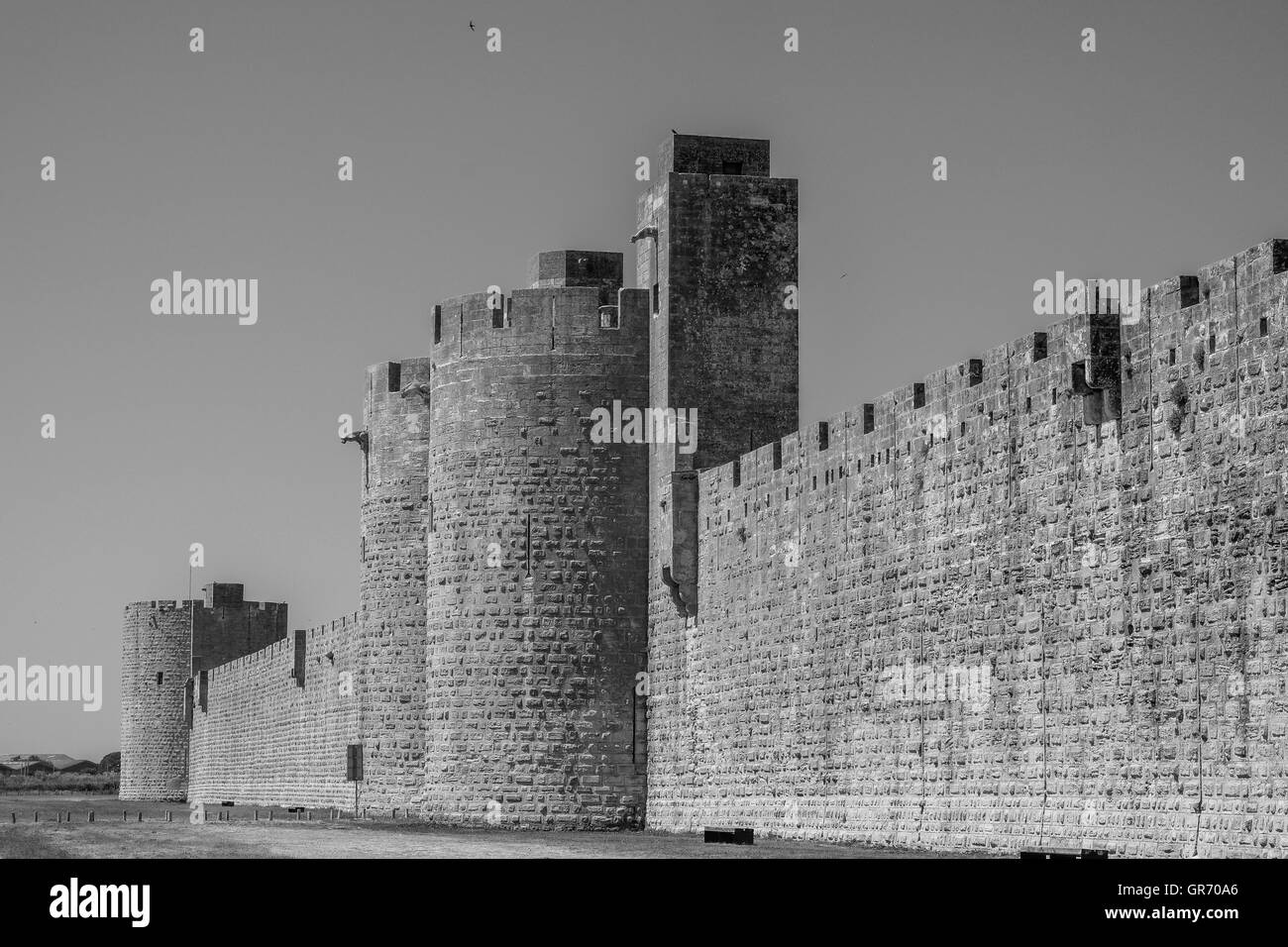 Aigues Mortes Stockfoto