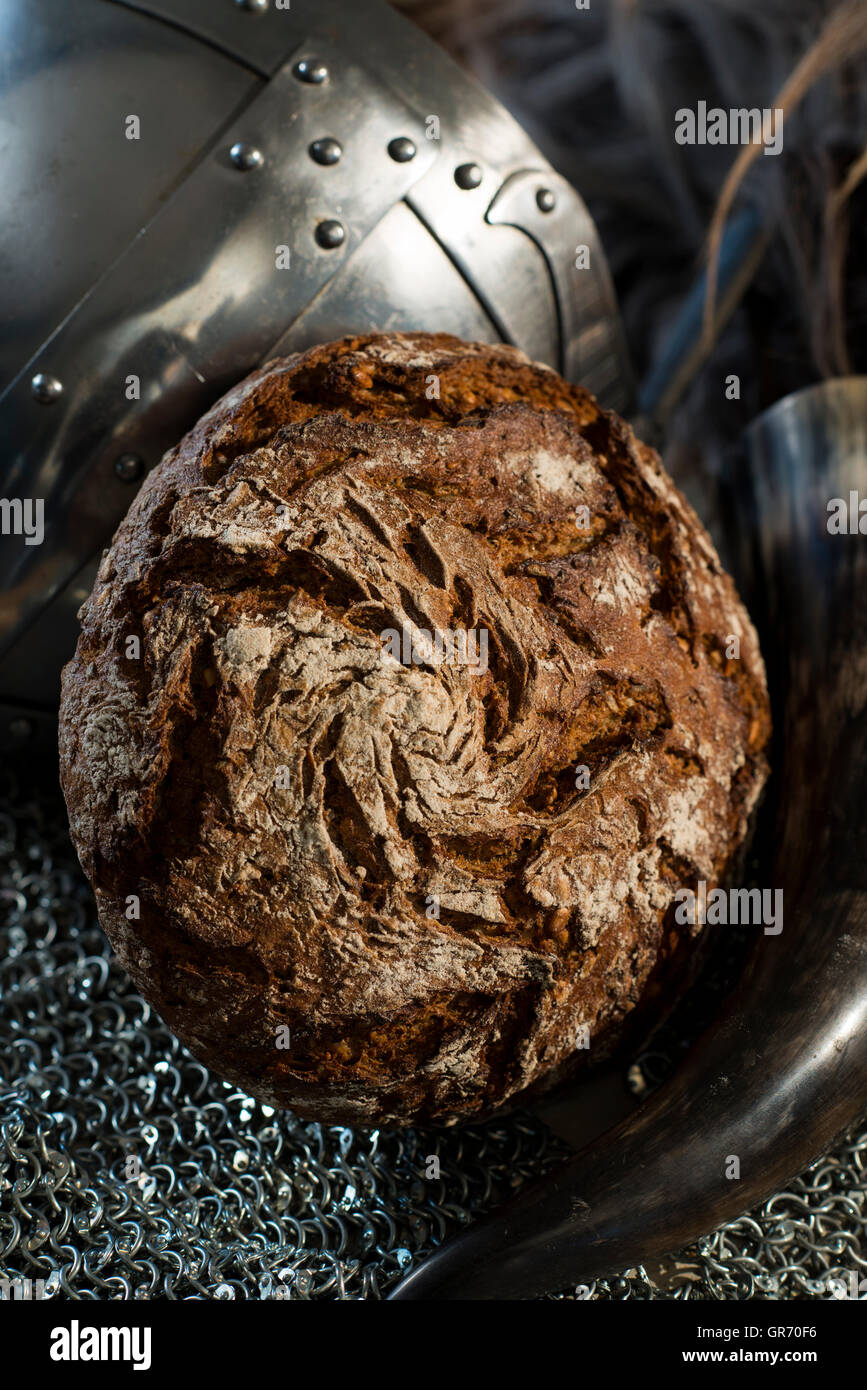 Ritter Brot 2 Stockfoto