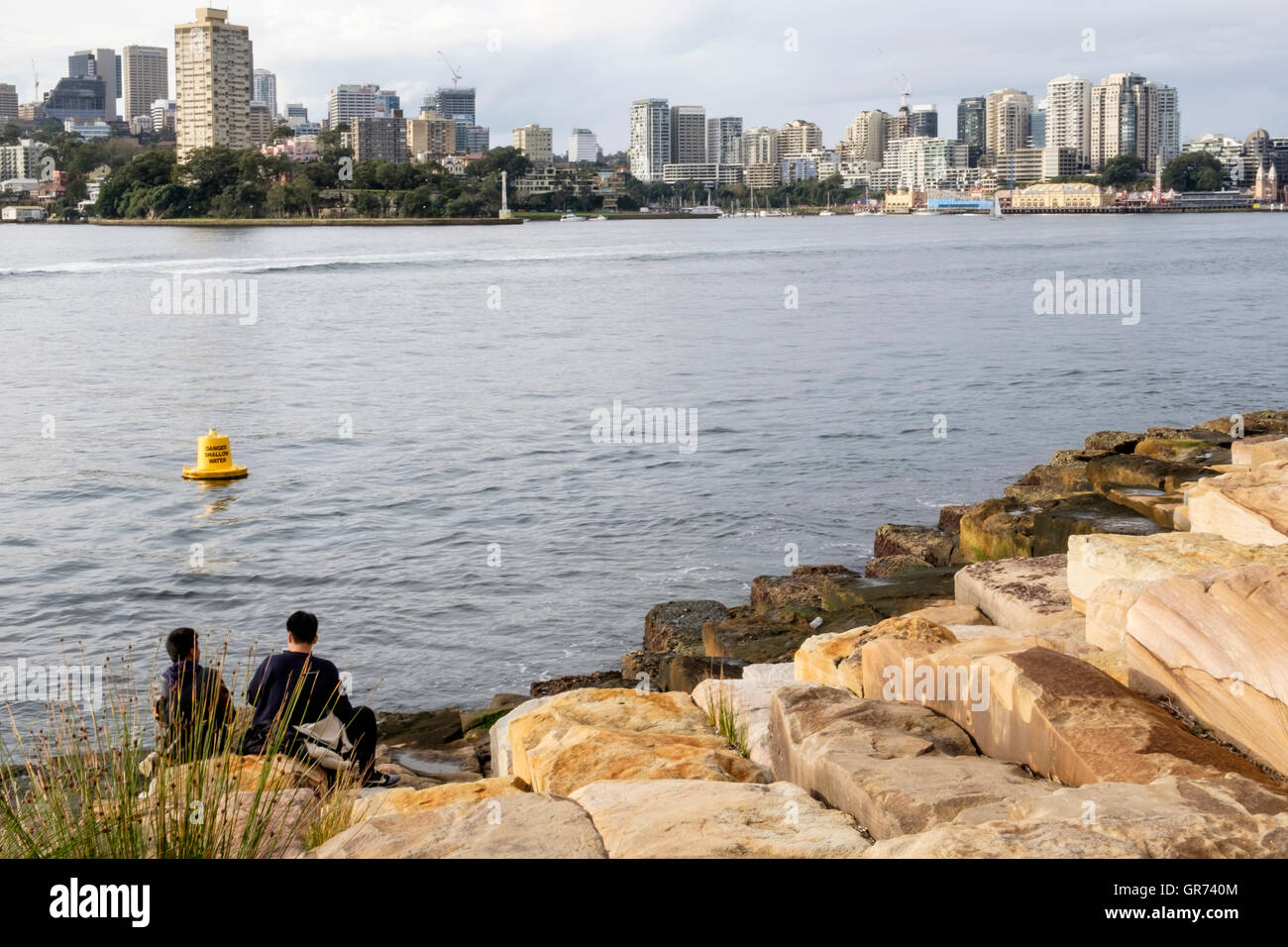 Barangaroo Reserve, Sydney, New South Wales, Australien Stockfotografie