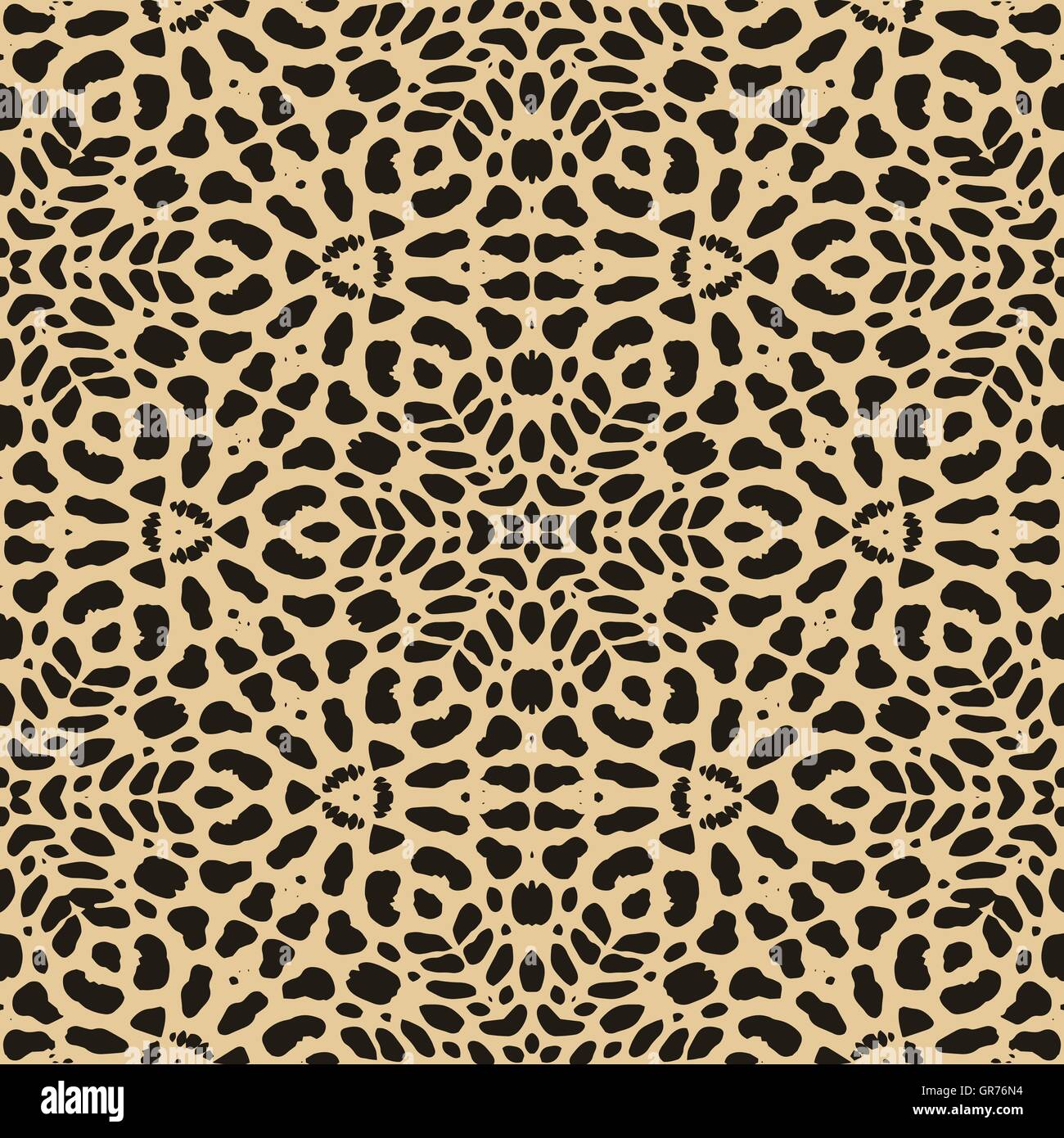 Abstrakte nahtlose Hintergrund oder Textur geometrischen Vektor-Illustration, Eps 10. Schöne natürliche tierische Motiv. Stock Vektor