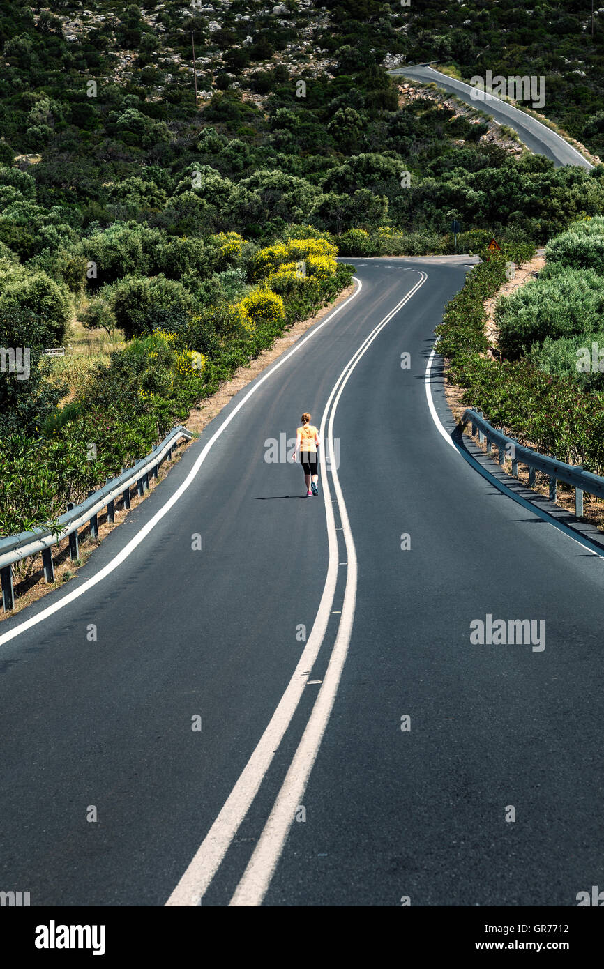 I 'm Walking Stockfoto