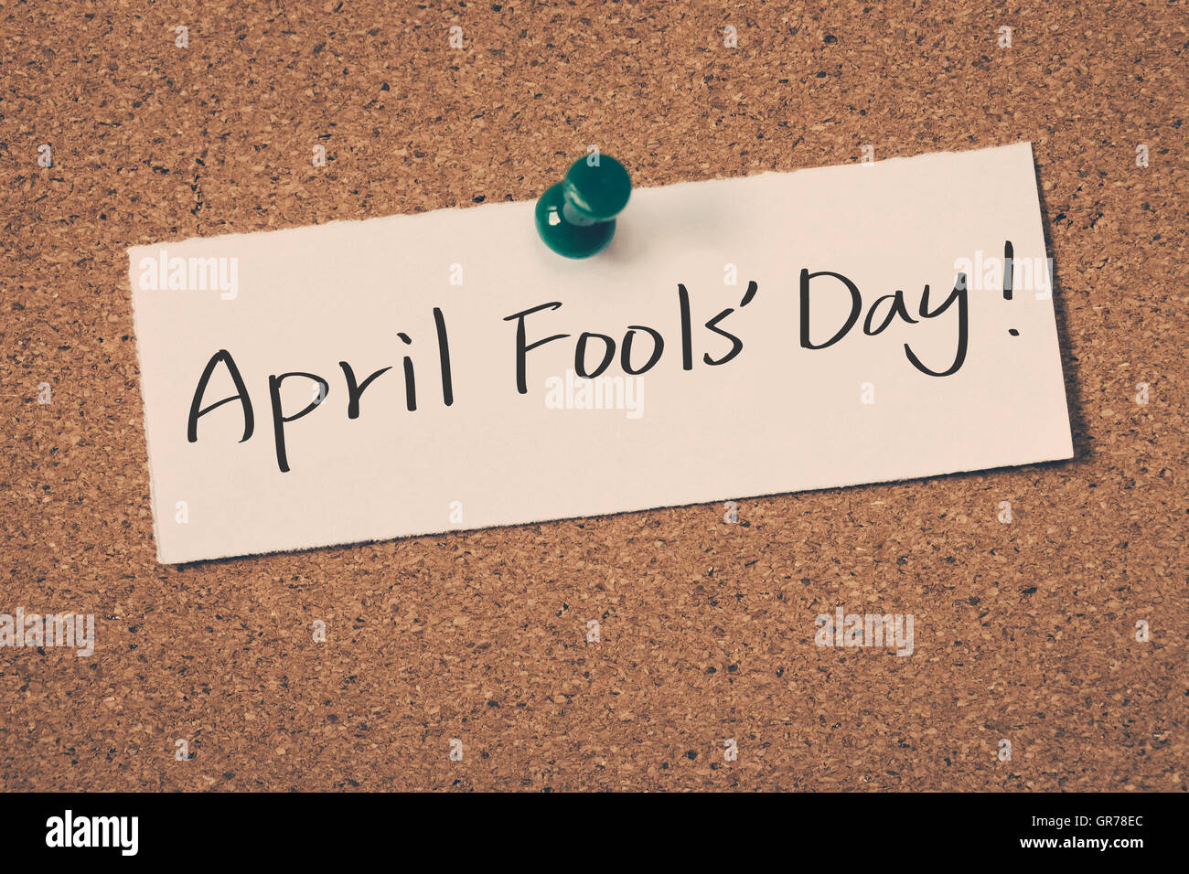 April fools day Stockfoto