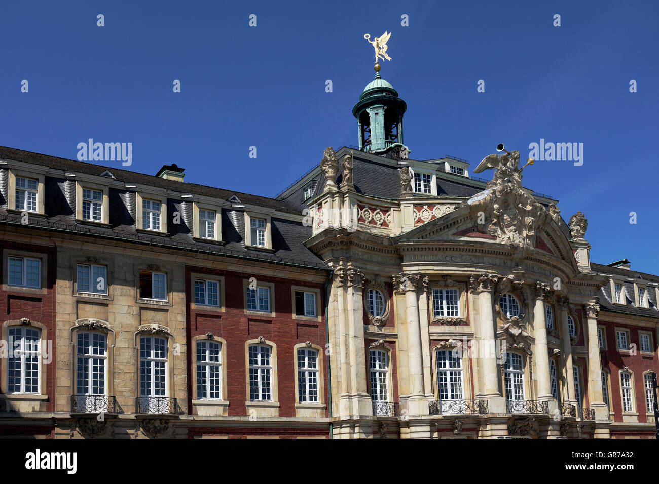 Universität Münster, Burg, Nordrhein-Westfalen, Deutschland, Europa Stockfoto