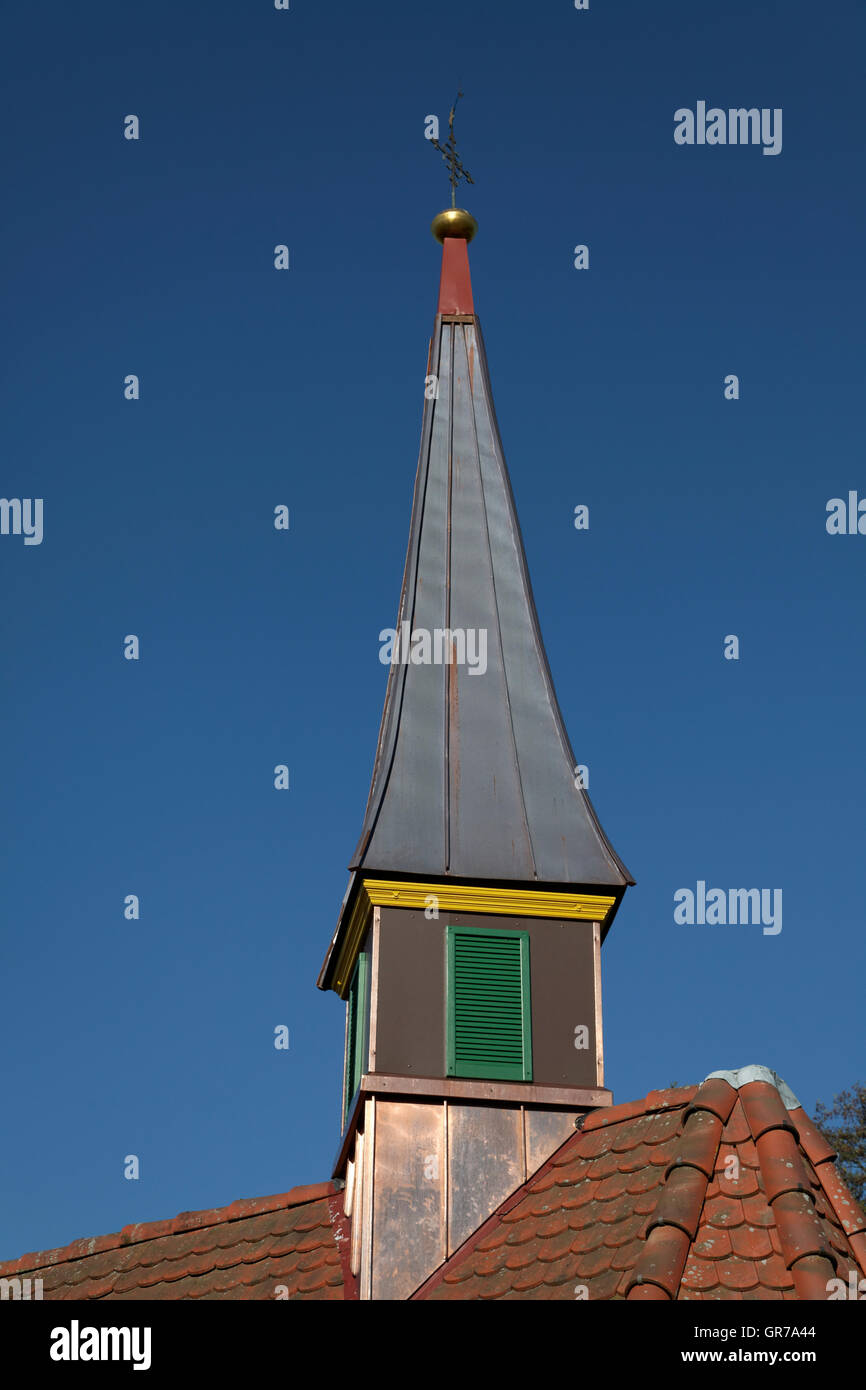 Die Kapelle, die sieben Schmerzen der Marien In Hagen am Teutoburger Wald, Gebiet Gellenbeck im Osnabrücker Land, erbaute Stockfoto