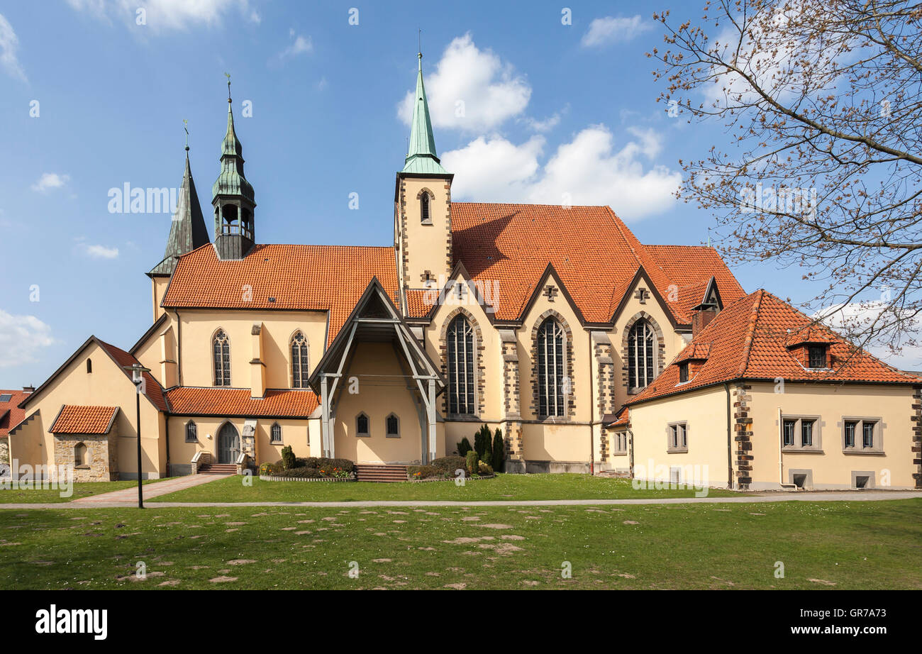 Wallfahrtskirche Rulle, Osnabrück-Land, Niedersachsen, Deutschland Stockfoto